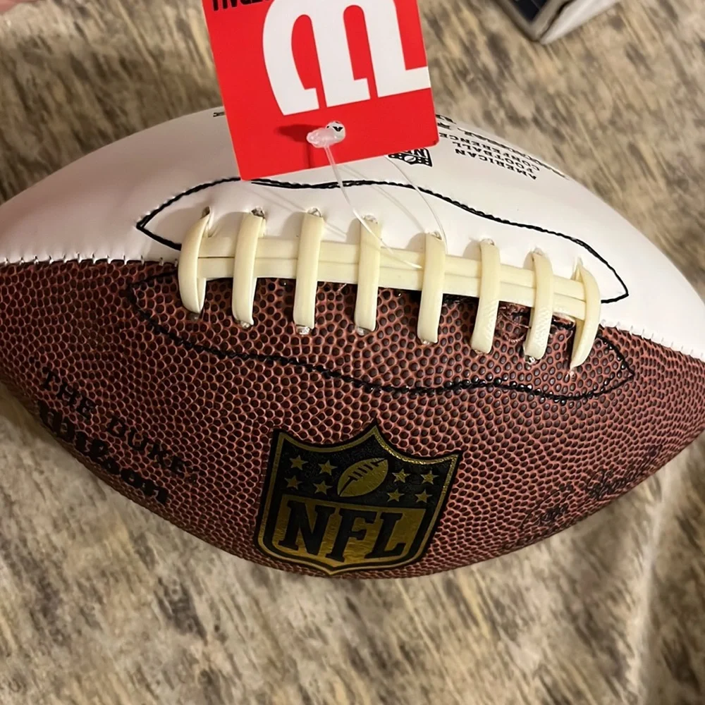 Wilson No box SIGNED Autographed football #49 - Picture 4 of 9